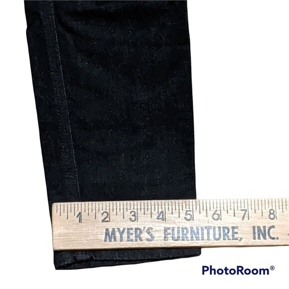 7 for all mankind embellished black skinny jeans pockets higher rise 28x… - Picture 7 of 15